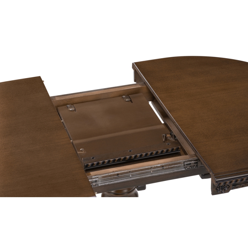 Деревянный стол Аллофан 100(130)х81х77 орех / орех