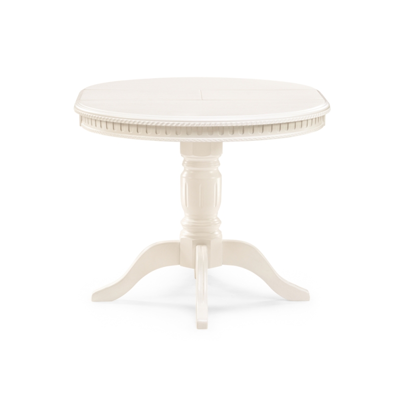 Деревянный стол Долерит 90(120)х90х76 беж