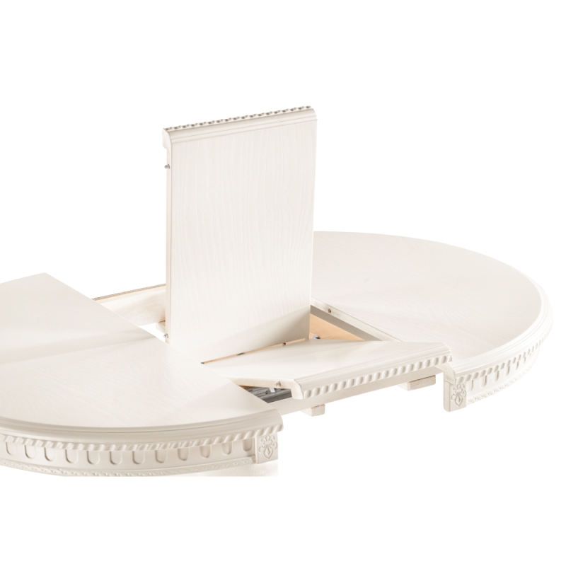 Деревянный стол Долерит 90(120)х90х76 беж