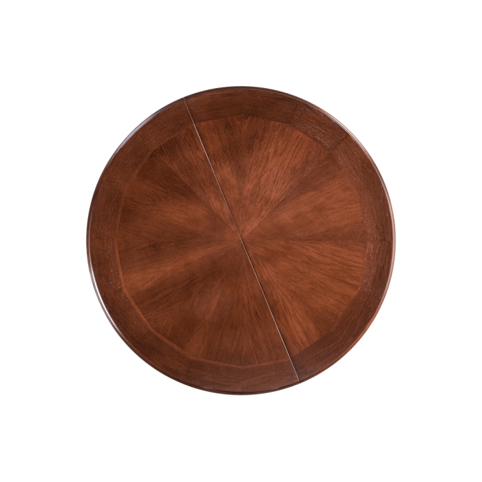 Деревянный стол Долерит 90(120)х90х76 орех миланский