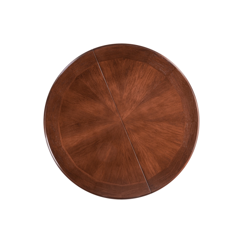 Деревянный стол Долерит 90(120)х90х76 орех миланский