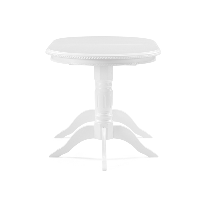 Деревянный стол Эритрин 140(180)х80х77 белый / белый