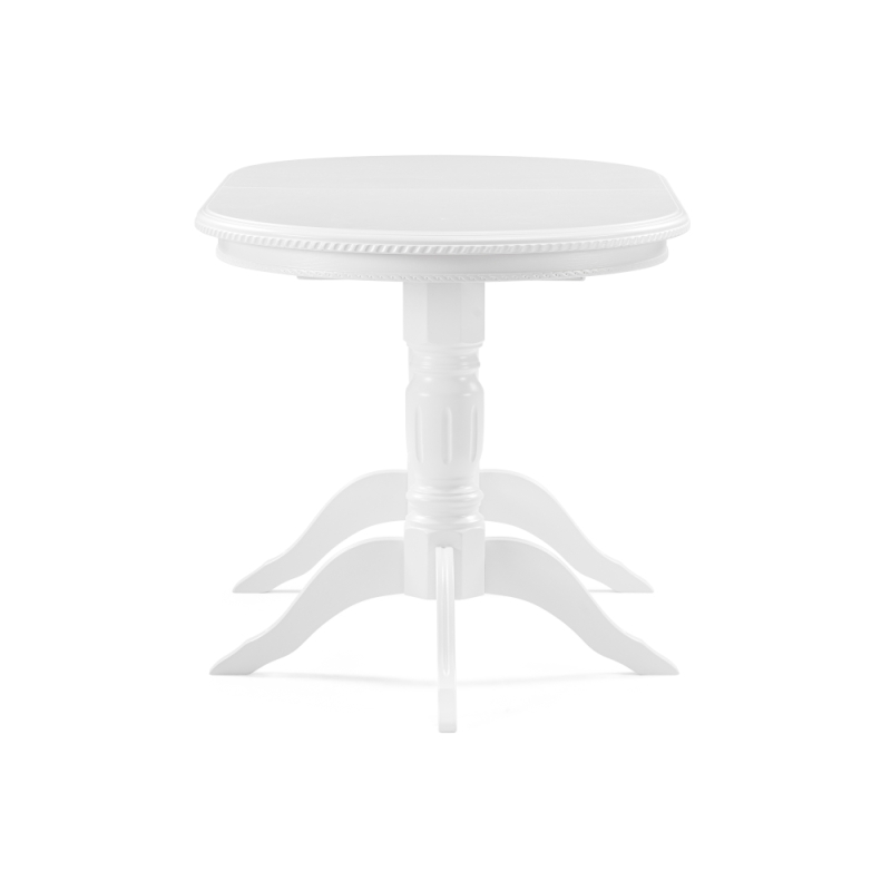 Деревянный стол Эритрин 140(180)х80х77 белый / белый