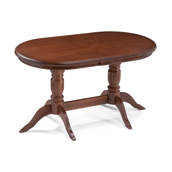 Деревянный стол Эритрин 140(180)х80х77 орех миланский