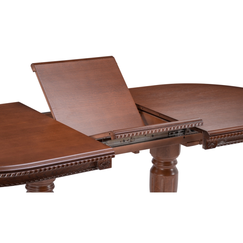 Деревянный стол Эритрин 140(180)х80х77 орех миланский