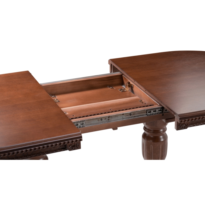 Деревянный стол Эритрин 140(180)х80х77 орех миланский