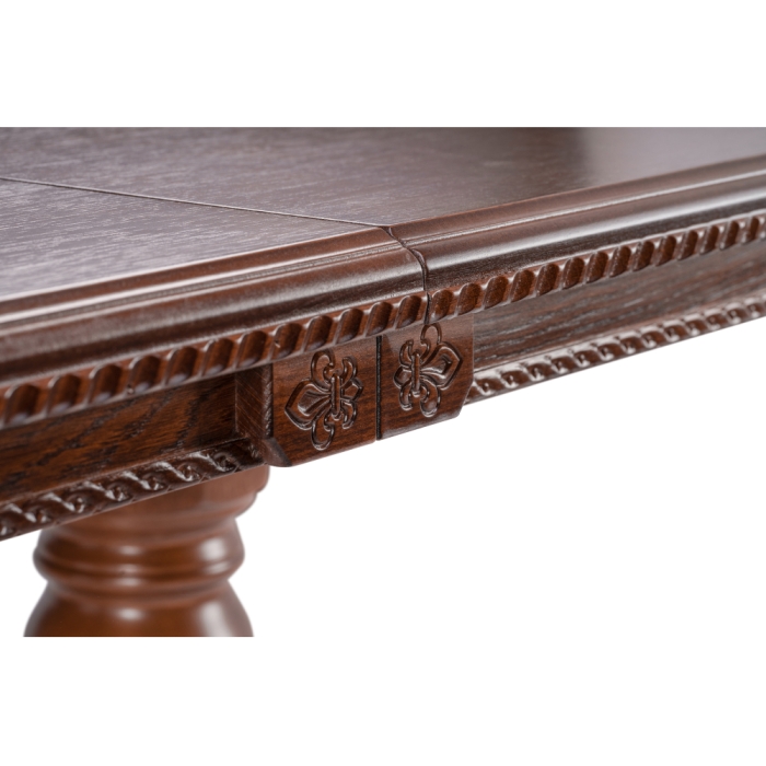 Деревянный стол Эритрин 140(180)х80х77 орех миланский