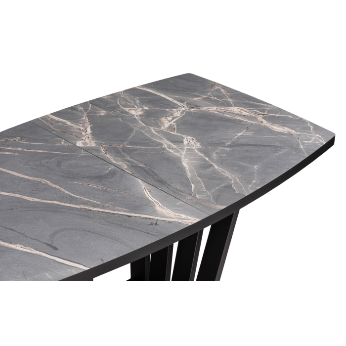 Стол на тумбе Эудес черный