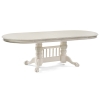 Деревянный стол Кантри 160(200-240)х107х78 слоновая кость