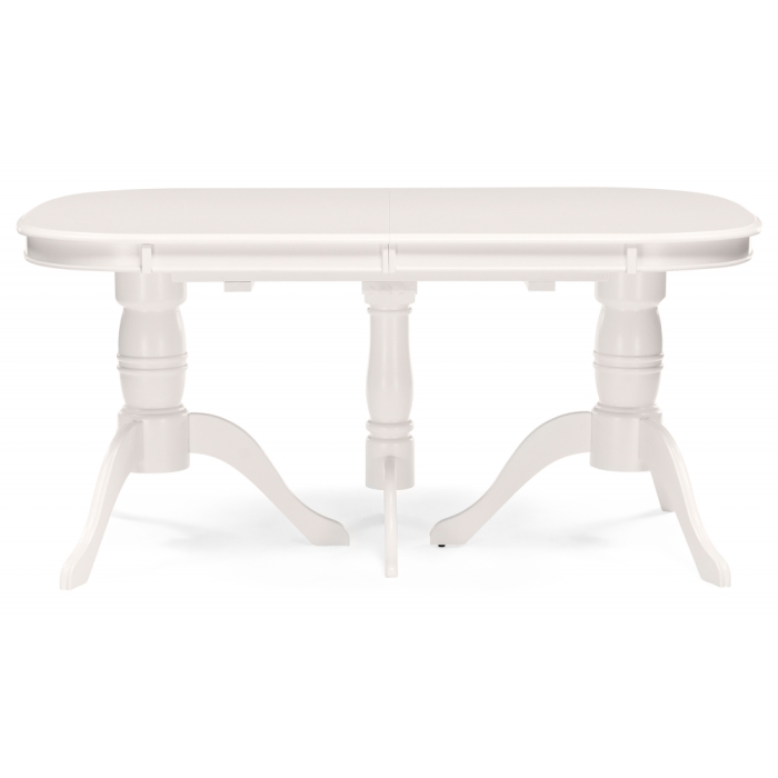 Деревянный стол Louvre 160(337)х106х76 butter white