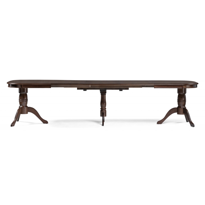 Деревянный стол Louvre 160(337)х106х76 tobacco