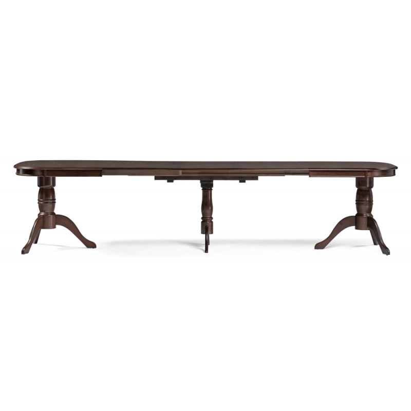 Деревянный стол Louvre 160(337)х106х76 tobacco