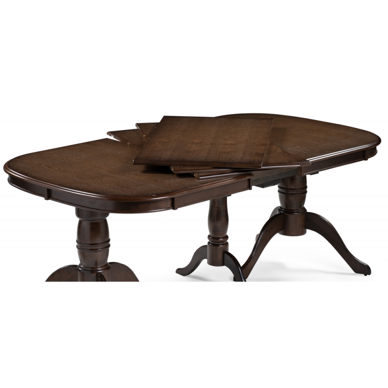 Деревянный стол Louvre 160(337)х106х76 tobacco