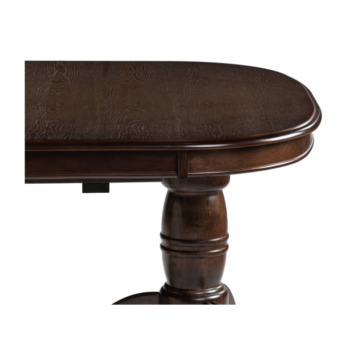 Деревянный стол Louvre 160(337)х106х76 tobacco