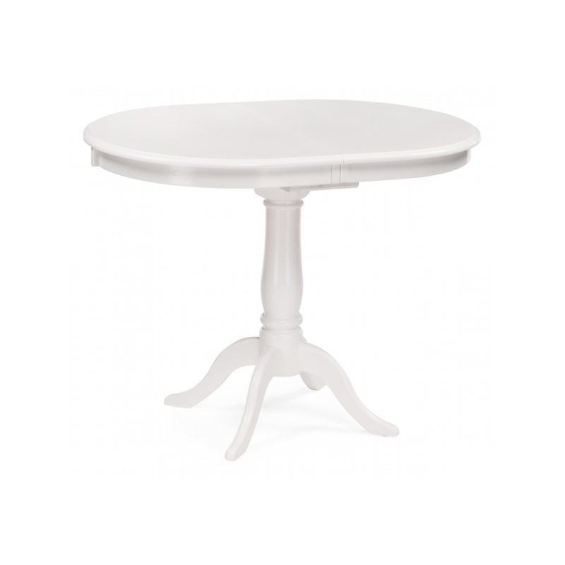 Деревянный стол Moena 100(129)х70х76 butter white