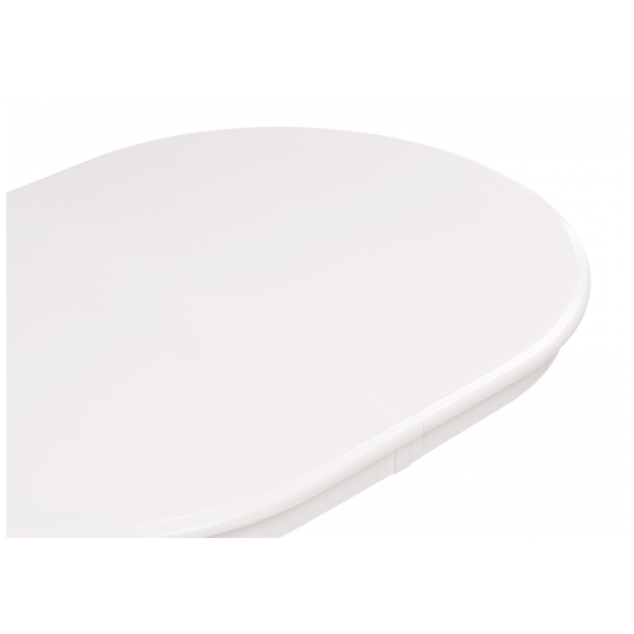 Деревянный стол Moena 100(129)х70х76 butter white