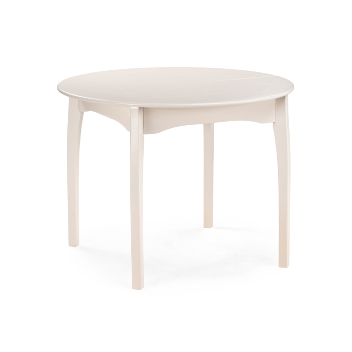 Деревянный стол Распи 100(130)х100х76 беж