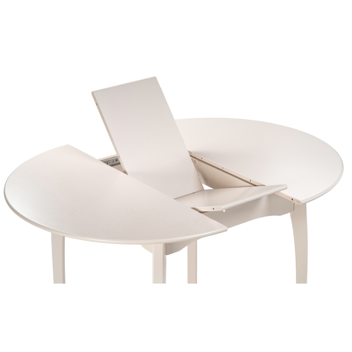 Деревянный стол Распи 100(130)х100х76 беж