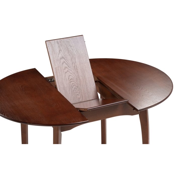 Деревянный стол Распи 100(130)х100х76 орех миланский