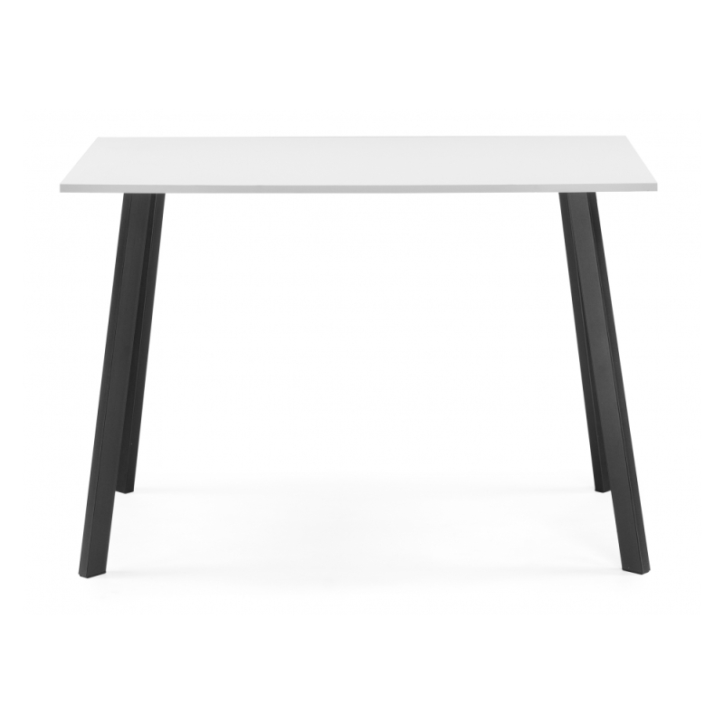Деревянный стол Ремли 110х67х76 белый / черный