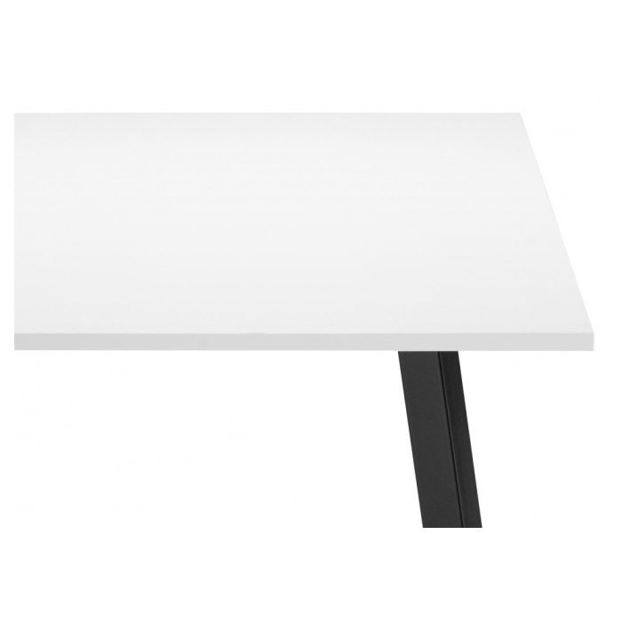 Деревянный стол Ремли 110х67х76 белый / черный