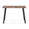 Деревянный стол Ремли 110х67х76 дуб галифакс табак / черный