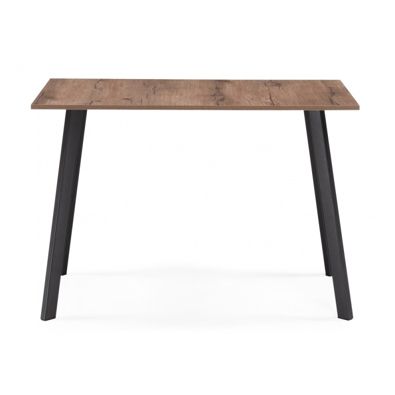 Деревянный стол Ремли 110х67х76 дуб галифакс табак / черный