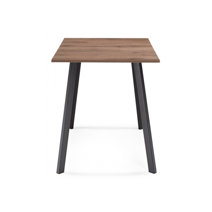 Деревянный стол Ремли 110х67х76 дуб галифакс табак / черный