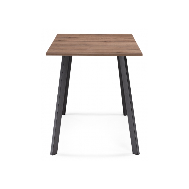 Деревянный стол Ремли 110х67х76 дуб галифакс табак / черный