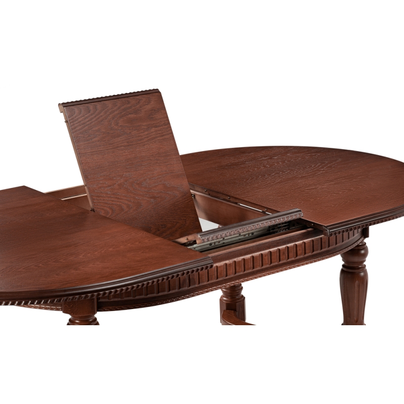 Деревянный стол Шеелит 160(200)х110х75 орех миланский