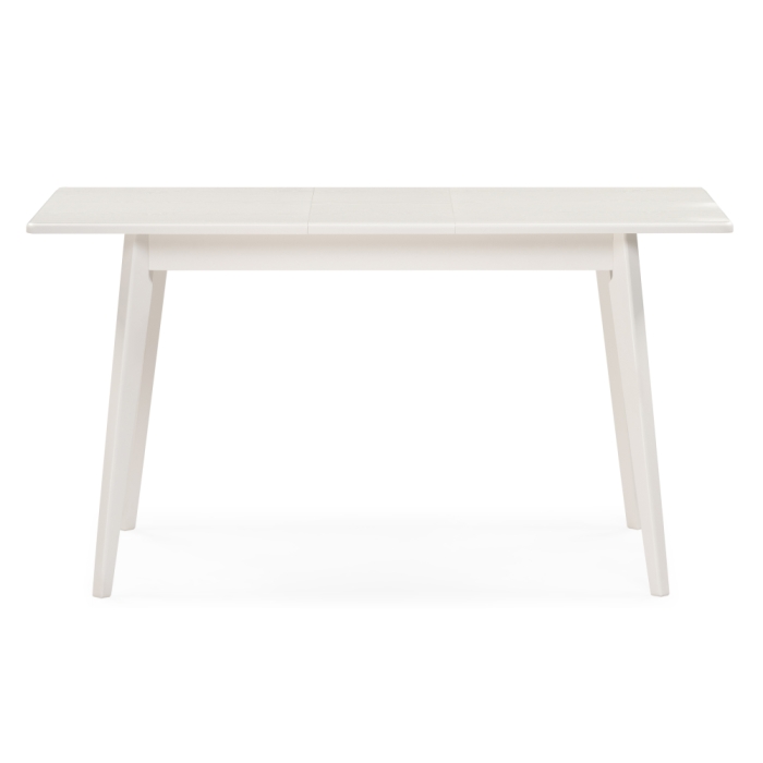 Деревянный стол Улаинс 110(140)х68х75 слоновая кость