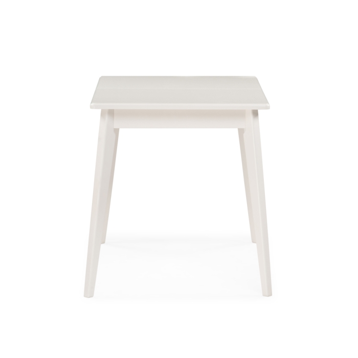 Деревянный стол Улаинс 110(140)х68х75 слоновая кость