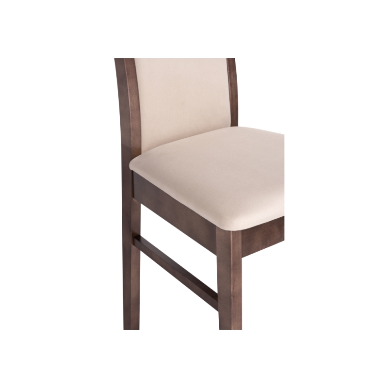 Деревянный стул Амиата бежевый / орех