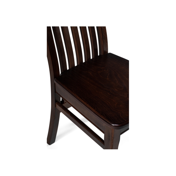 Деревянный стул Арлет коричневый венге