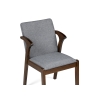 Деревянный стул Artis cappuccino / grey