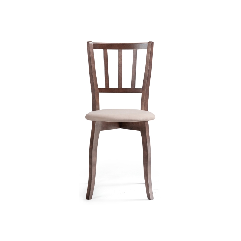 Деревянный стул Айра бежевый / орех