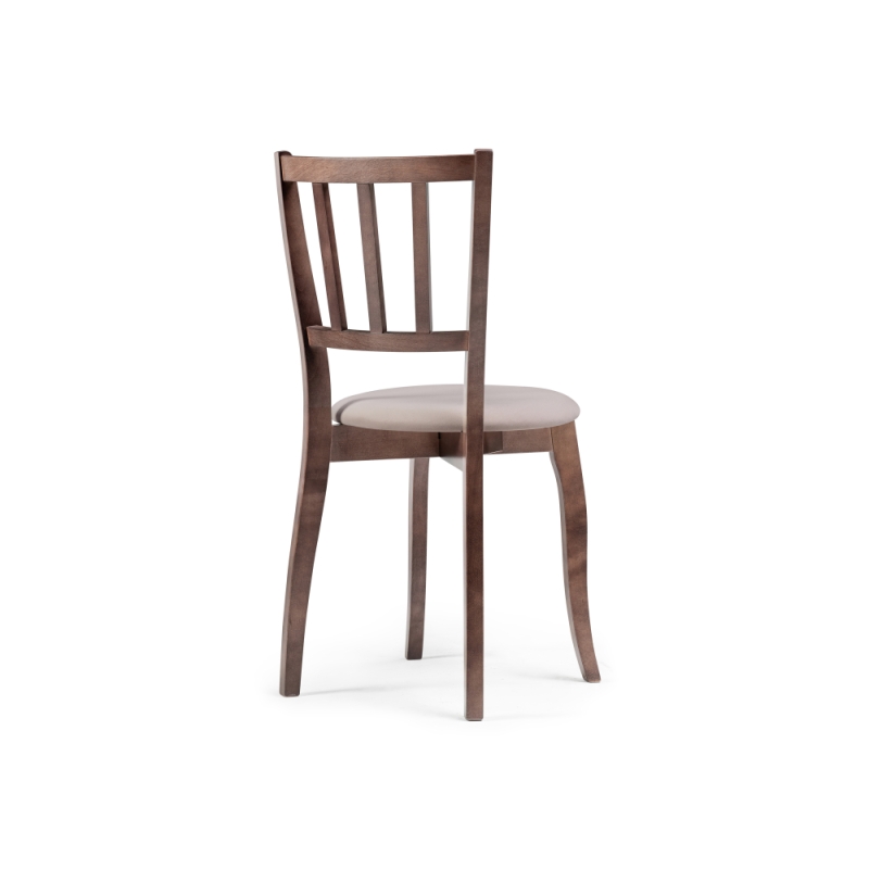 Деревянный стул Айра бежевый / орех