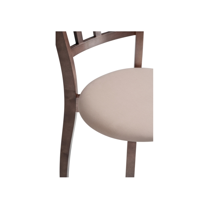 Деревянный стул Айра бежевый / орех