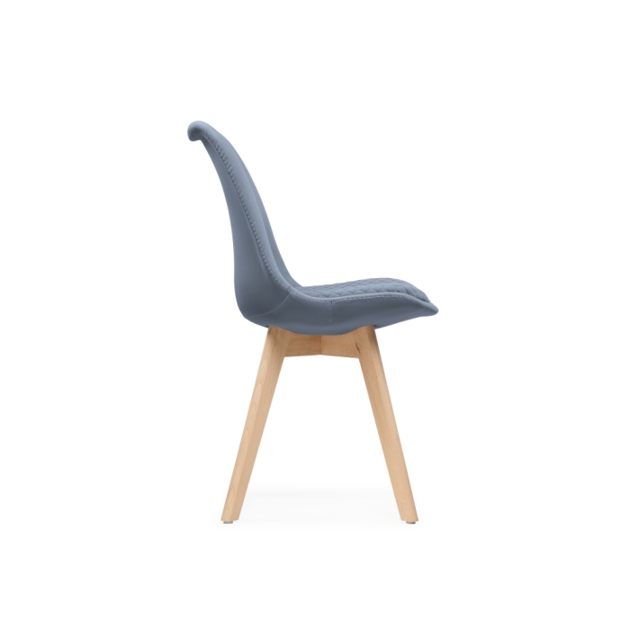 Деревянный стул Bonuss blue / wood