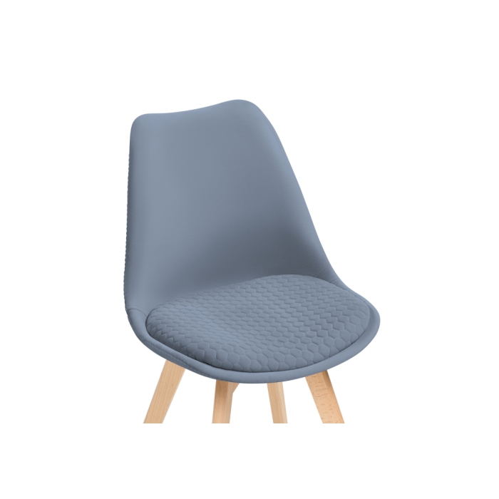 Деревянный стул Bonuss blue / wood