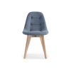 Деревянный стул Filip blue / wood