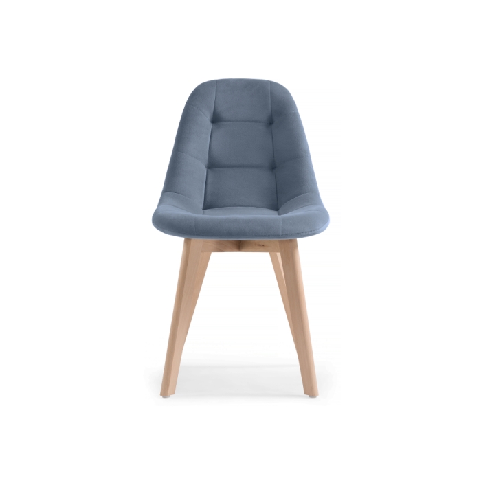 Деревянный стул Filip blue / wood