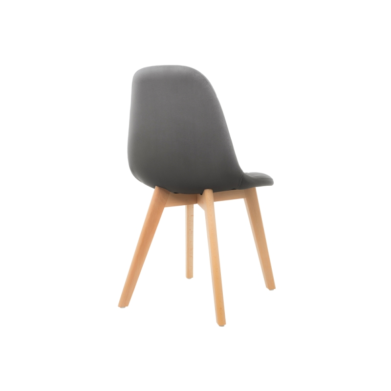 Деревянный стул Filip dark gray / wood