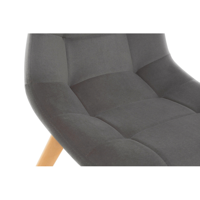 Деревянный стул Filip dark gray / wood