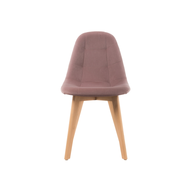 Деревянный стул Filip light purple / wood