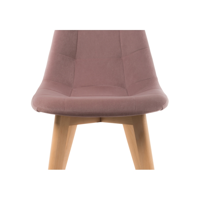 Деревянный стул Filip light purple / wood