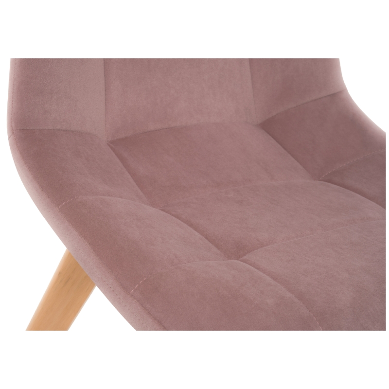 Деревянный стул Filip light purple / wood