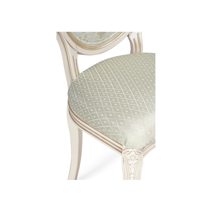 Деревянный стул Инои soprano pearl / ромб / золото бежевое