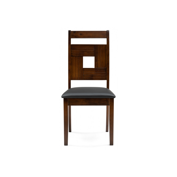 Деревянный стул Kubik dirty oak / black