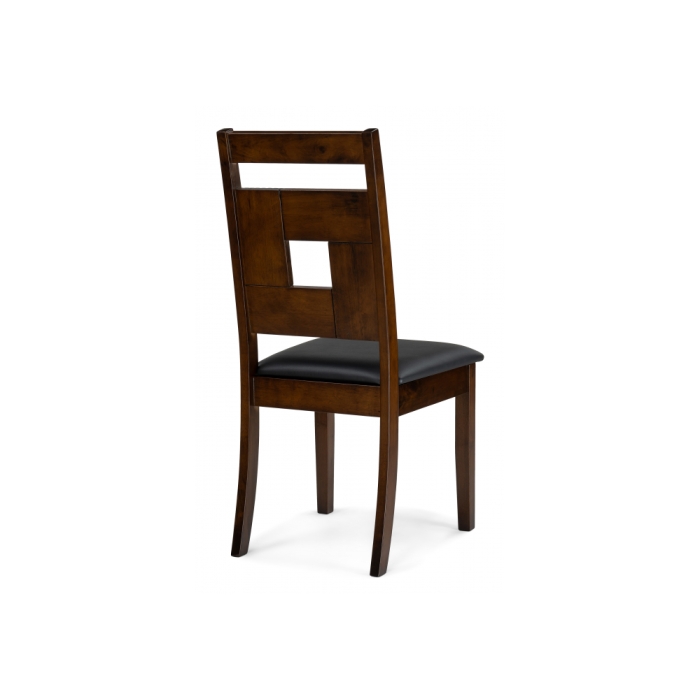 Деревянный стул Kubik dirty oak / black